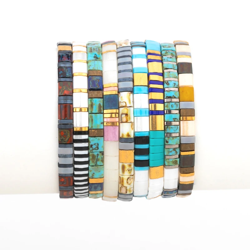 Miyuki Tila Bracelets