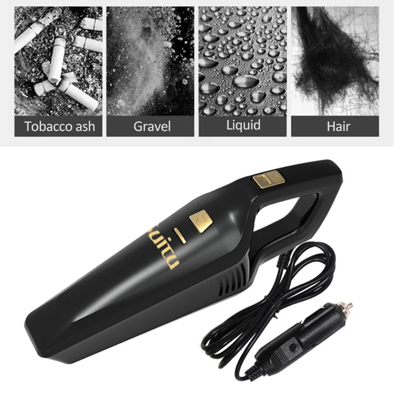 

Handheld Vacuum Cleaner With Wire Car Vacuum Cleaner Dual-use Hand-held Multi-function High-power Powerful Vacuum Cleaner 120W