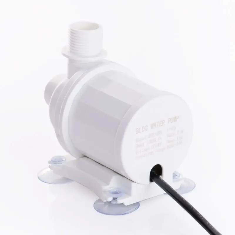 DC 24V Водяной насос 3M 1000L/ч Портативный миниатюрный бесщёточный электродвигатель ультра-тихий погружной водяной насос для охлаждения Системы