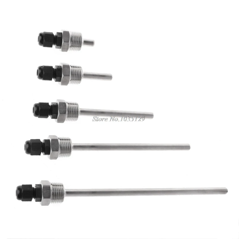 Погружная втулка Thermowell карманная нержавеющая сталь 304 BSP 1/2 &quotдля провода макс. 6