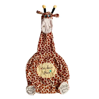 

Baby Sofa Support Seat Cover Lightness and Portability No Space Occupy Cartoon Giraffe Toddler Learning To Sit Chair Case