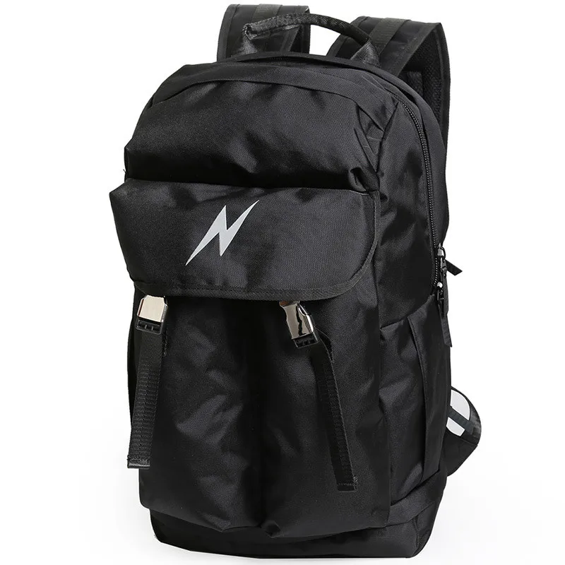 Модная мужская спортивная сумка S port рюкзак для ноутбука нейлоновый водонепроницаемый дорожный рюкзак большой емкости студенческий школьный рюкзак для колледжа - Цвет: Black