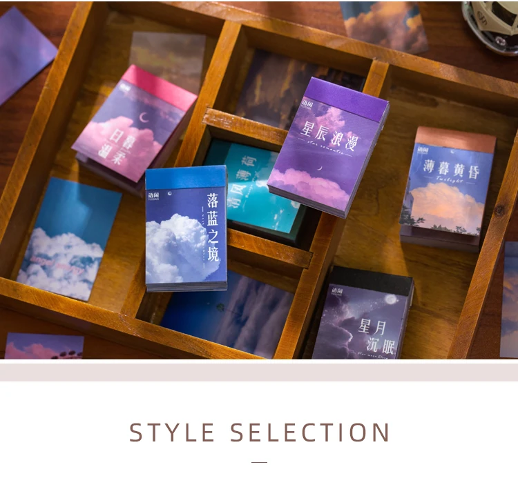 Mr.paper 6 Designs 50 Pcs/book Sky Island Series Ins Style Memo Pads Creative Handbook Stationery Office Supplies Memo Pads Mr.paper 6 Designs 50 Pcs/book Sky Island Series Ins Style Memo Pads Creative Handbook Stationery Office Supplies Memo Pads