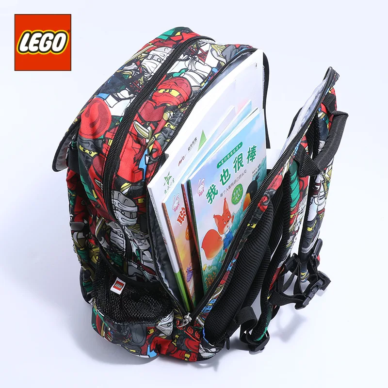 Lego LEGO 2019 New Style GIRL'S And BOY'S Backpack Young STUDENT'S Fashion Cartoon Bag 16 Grade 20022