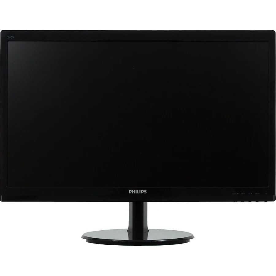 Монитор Philips 24" 246V5LSB(00/01) черный TN+film LED 5ms 16:9 DVI Mat 250cd
