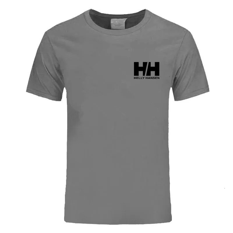 2019 Новая летняя однотонная мужская рубашка HH модная футболка с круглым вырезом