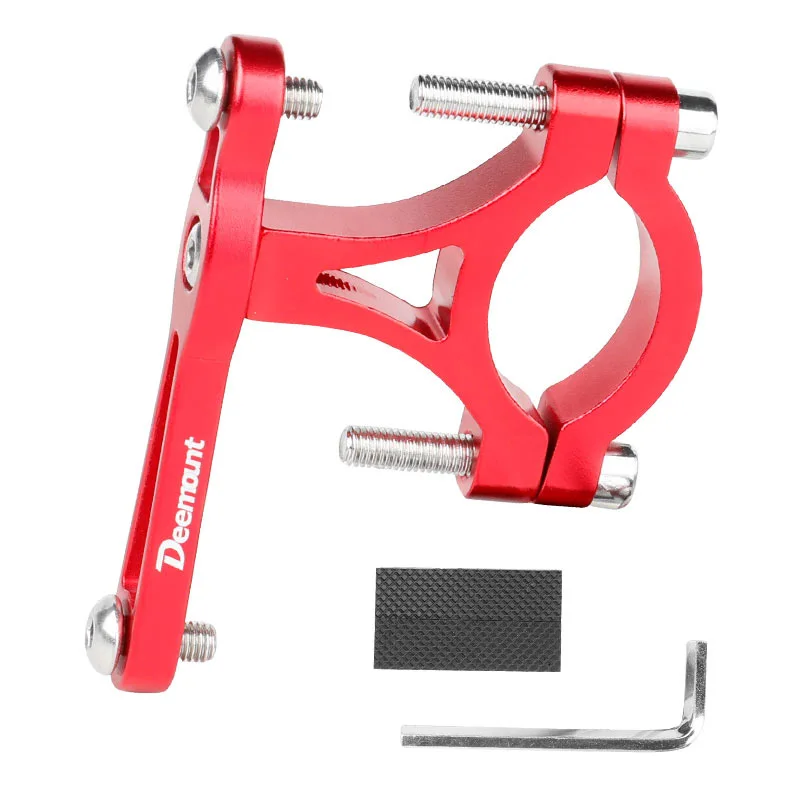 Deemount Bicycle Water Bottle Cage Rack Optional Nylon or CNC Anodized Alloy Rotatable Firm Holder Stand for Bicycle E-Bike Cycling Bicycle Water Bottle Cage Bicycle Bottle Holder Water Bottle Holder
