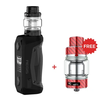 

Free Gift Freemax Mesh pro tank!! Geekvape Aegis Mini 80W TC vape Kit with Cerberus Tank 2200mAh battery electronic cigarettes