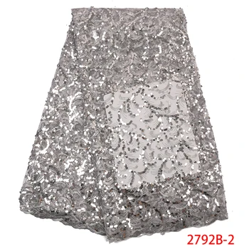 

Nigerian Lace Fabrics For Wedding 2018 Luxury African Lace Fabric High Quality Lace Fabric QF2792B-2