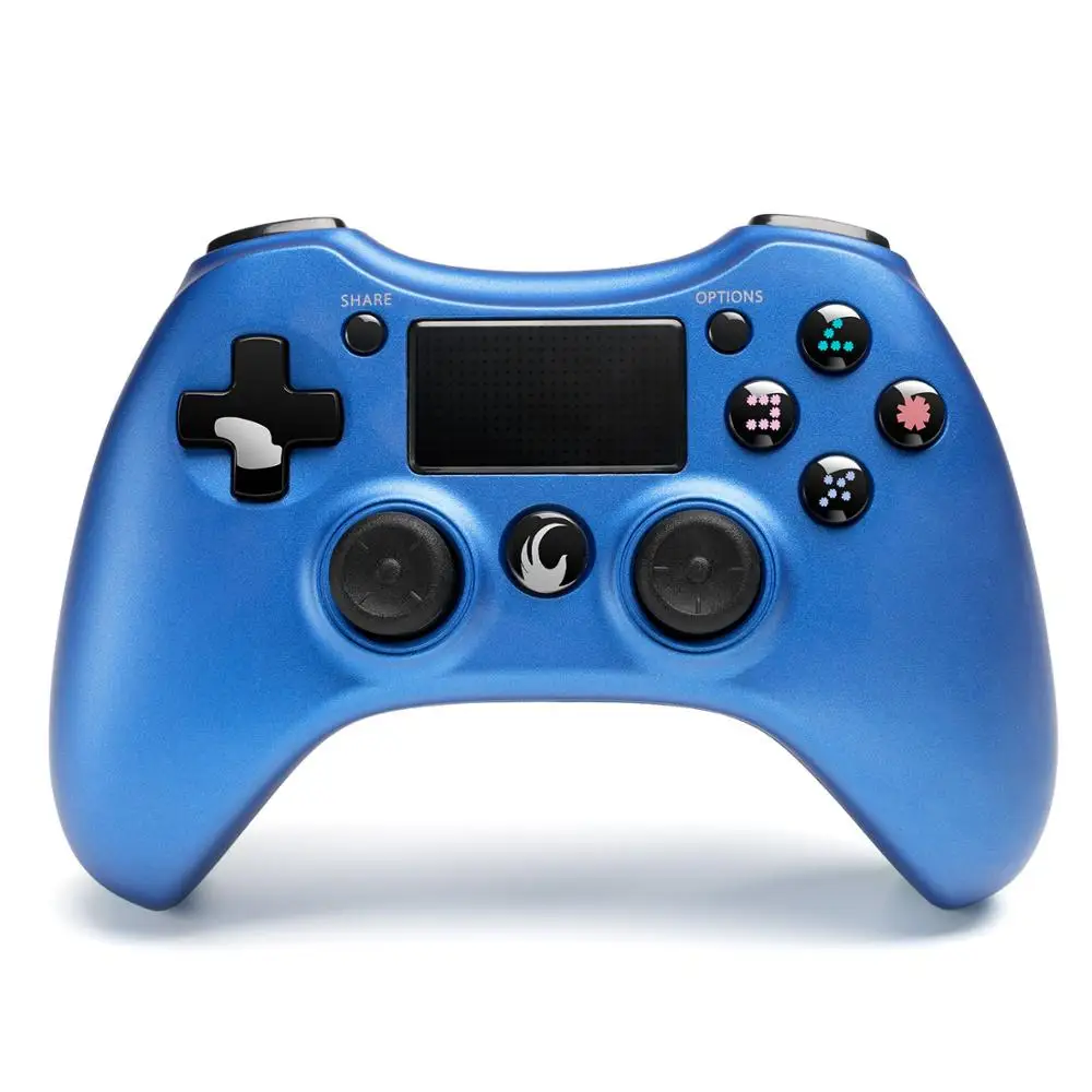

PS4 wireless bluetooth gamepad compatible with PC mobile phone TV box mobile phone double vibration