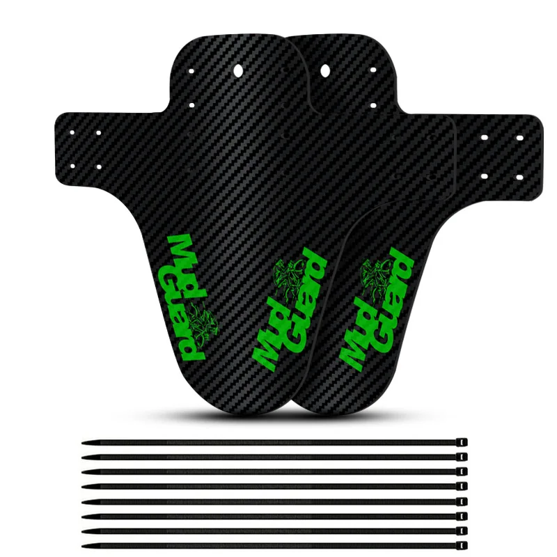 2pcs Bicycle Fenders Plastic Colorful Front /rear Bike Mudguard Mtb Bike Wings Mud Guard Cycling Accessories for Bicycle bicycle fender