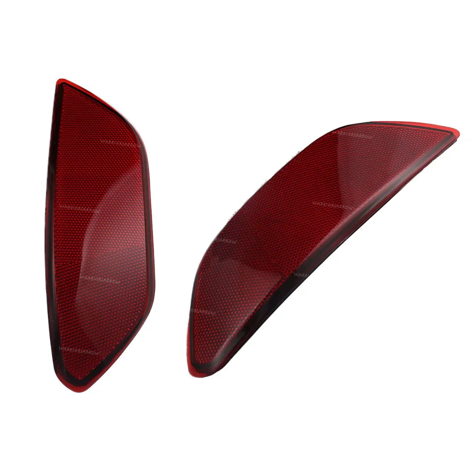Rode achterbumperreflector voor Porsche Cayenne 2011-2014, compatibel