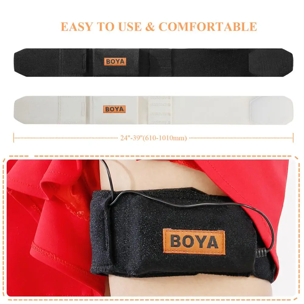 BOYA BY-MB2 Wireless Mic Belts Set Bodypack