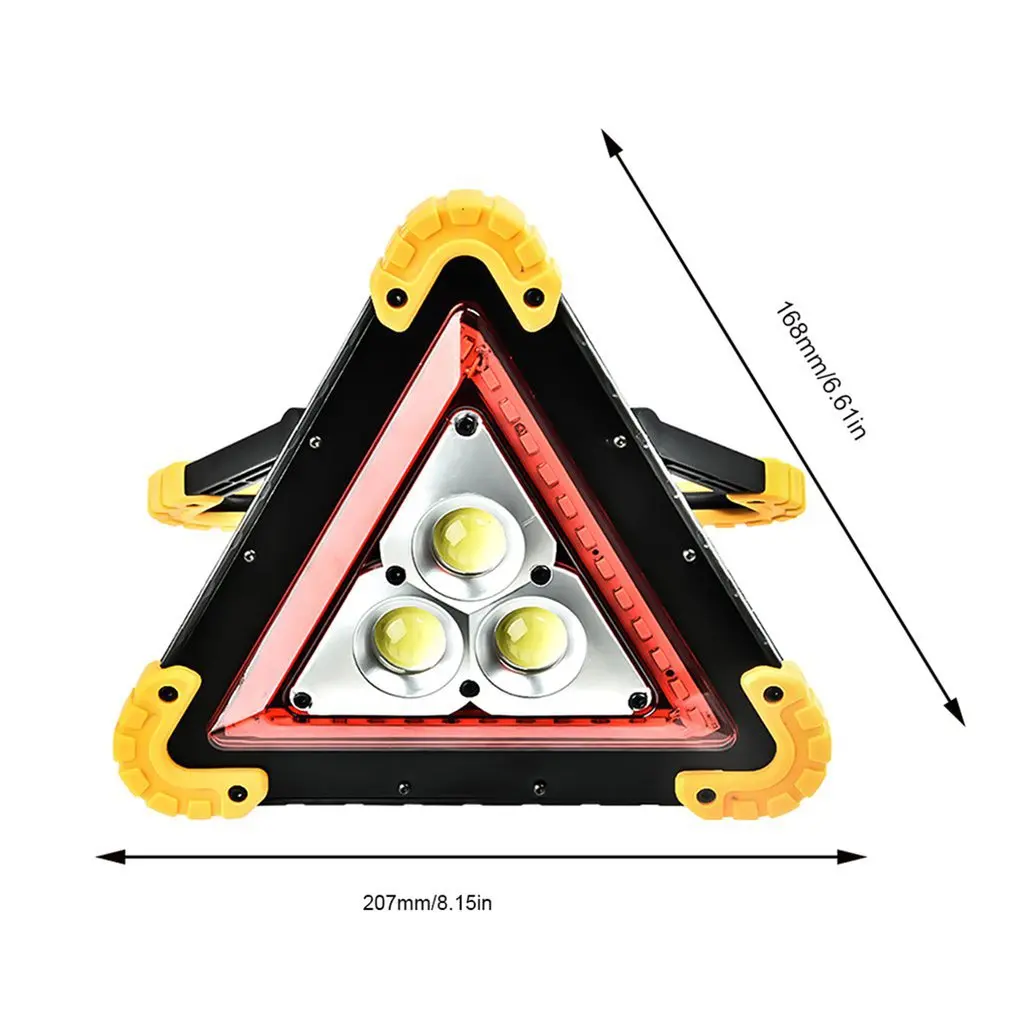Складной Ветрозащитный светоотражающий безопасный треугольный Предупреждение ющий знак для ДТП сломанный автомобильный штатив опасный