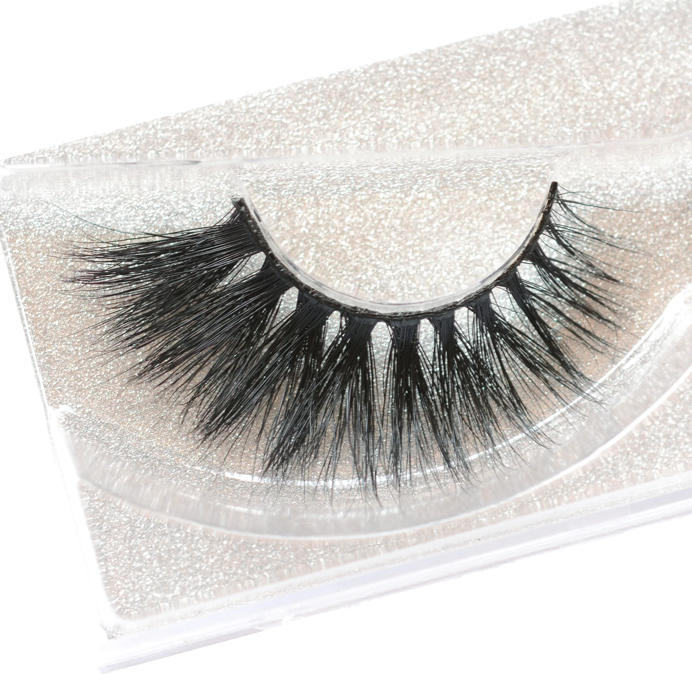 

WZSQJN 3D Mink Eyelashes False Eyelashes Natural Dramatic Volume Eyelashes Extension Long Lasting Mink Lashes False Eyelashes