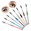 Fashion Rhinestone Eyebrow Brush Eyelash Brushes Spiral Wand Applicator Lashes  Extension Grafting Comb Eye Makeup Tools ► Photo 3/6