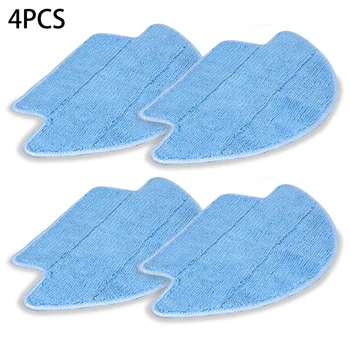 

4PCS Mop Cloths For ISEELIFE PRO3S PRO4S PRO4 Robot Vacuum Cleaner Accessories Cleaning Mop Floor Cloth Home Bathroom