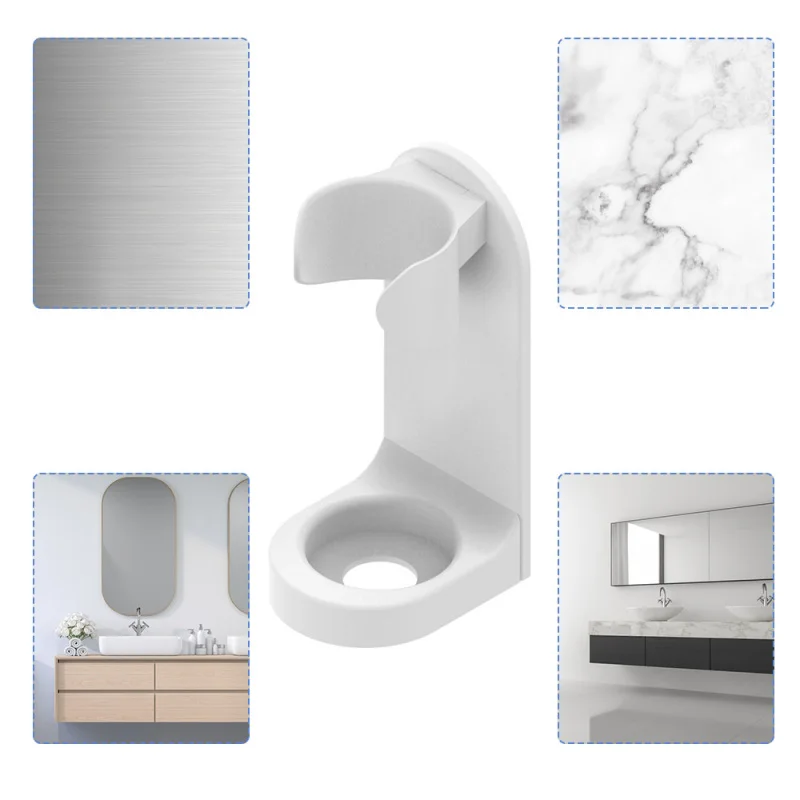 

2PC/3PCS/4PCS Wall Mount Electric Toothbrush Holder Fashion Creative Traceless Stand Rack Electric Toothbrush Body Base Stander