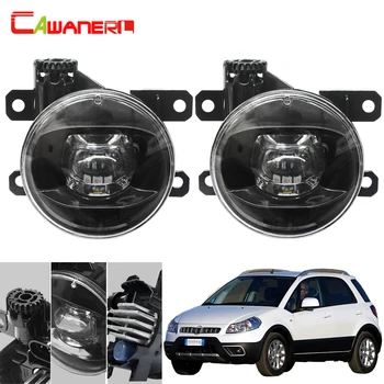 

Cawanerl Car Front Fog Light 4000LM LED Lamp H11 Devil Eye Daytime Running Light 12V High Bright For Fiat Sedici 2009-2016
