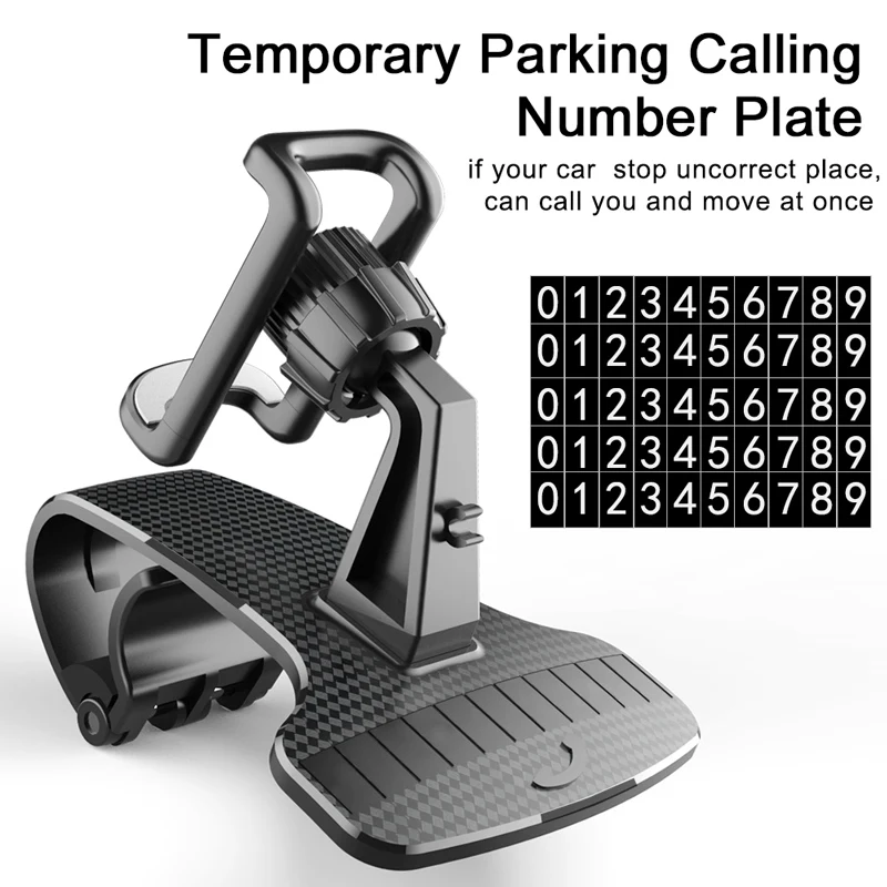 Phone Holder HUD Car Dashboard Phone stand 360° Rotation Adjustable GPS Car Clips holder for iphone 11 Mobile Phone car stand Phone Holder HUD Car Dashboard Phone stand 360° Rotation Adjustable GPS Car Clips holder for iphone 11 Mobile Phone car stand
