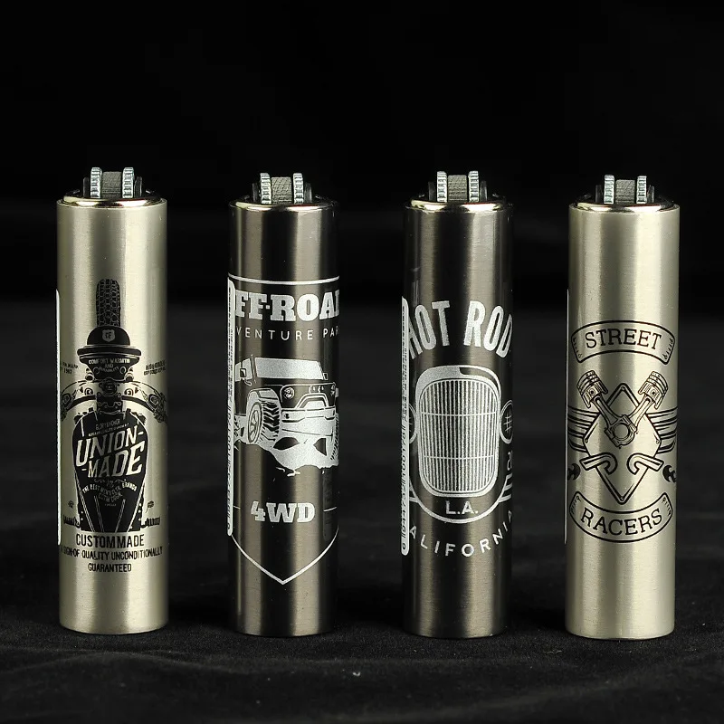 

Metal CLIPPER Free Fire Lighter Grinding Wheel Torch Gasoline Pocket Lighter Refillable Gas Cigarette Cigar Smoking Accessories