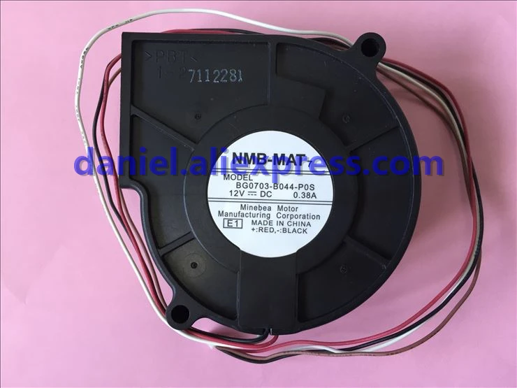 NMB BG0703-B044-P0S 12V0.38A XJ-H1650/H1750/ST155/UT255 Вентилятор проектора | Компьютеры и офис
