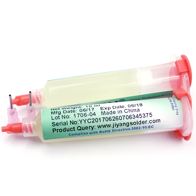

1PC AMTECH NC-559-ASM BGA PCB No-Clean Solder Paste Welding Advanced Oil Flux Grease 10cc Soldering Repair Tools C0011