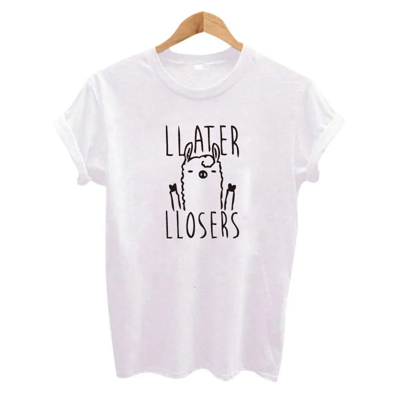 Movie It lossers Club, летние женские футболки для влюбленных, Pennywise, хипстерские женские футболки, топы для гиков, ламы, Harajuku, женская одежда с принтом
