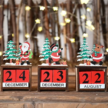 

Christmas Calendar Merry Christmas Decorations For Home Noel Xmas 2020 New Year Gifts Santa Claus Dolls Elf Deco Christmas