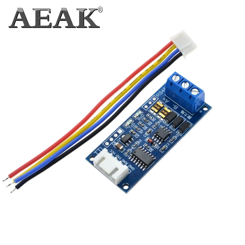 Преобразователь AEAK TTL в RS485 3 В/5 0 автоматический фотомодуль для Arduino AVR |