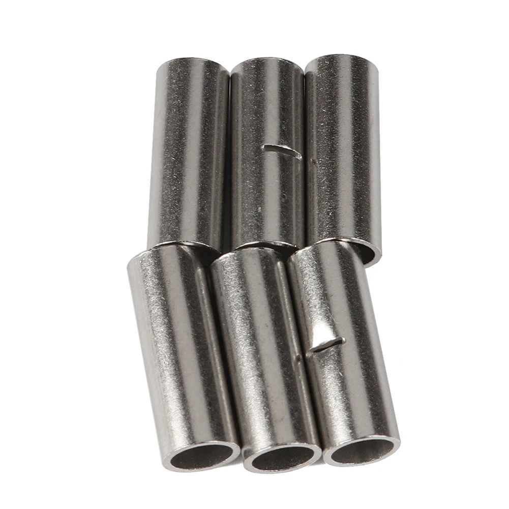 380pcs Non-insulated Butt Connector Heat Shrink Tubing Assortment 10-12AWG,14-16AWG,18-22AWG Battery Quick Connector