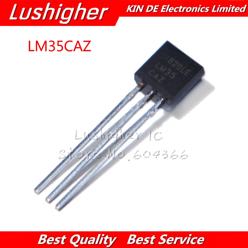 5 шт. LM35CAZ LM35CA LM35 CAZ TO-92 | Электронные компоненты и принадлежности