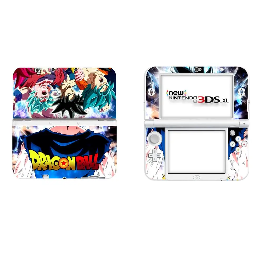 Dragon Ball Z Супер виниловая наклейка кожи Стикеры для нового 3DS XL LL шкуры Стикеры s для нового 3dsll Винил Защитная Наклейка