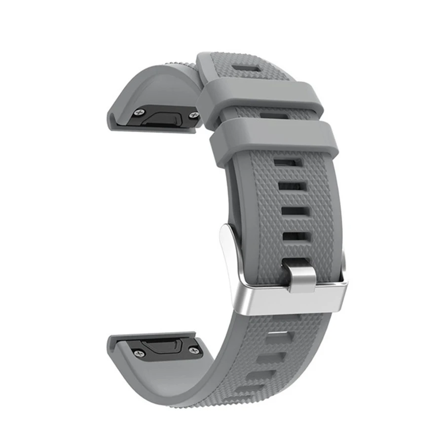 Легкий силиконовый ремешок для наручных часов Garmin Fenix 6X6 6S Pro 5X5 5S Plus 3 часы браслет