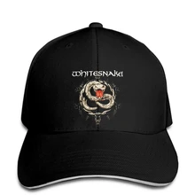 Бейсбол кепки WHITESNAKE фиолетовый Тур DTG печатных S 7 snapback шляпа с остроконечным