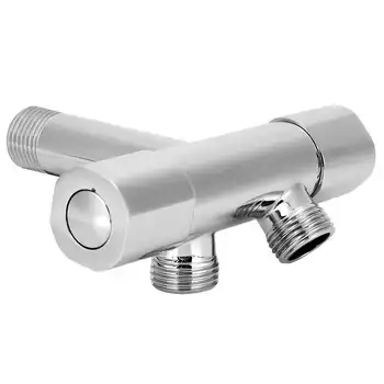 

Shower Angle Valve Water Diverter Valve Durable Multi‑function Bathroom Accessories for Sprayer Toilet Washing Machine Mop