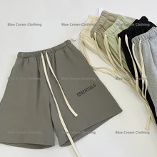 2021 Summer New Men's High Street Essentials Loose Hanging Crotch Sports Casual ins Cotton Shorts Quick-Drying And Breathable