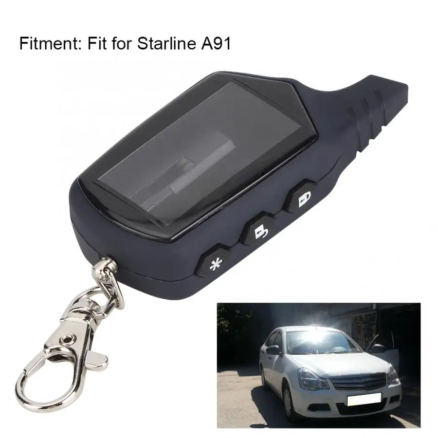 

Car Key Shell Key Chain Case Auto Accessory Fit for Starline A91 Car Alarm System button key