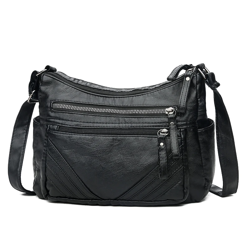 

new women messenger bags pu leather vintage small handbags shoulder female crossbody bag daily