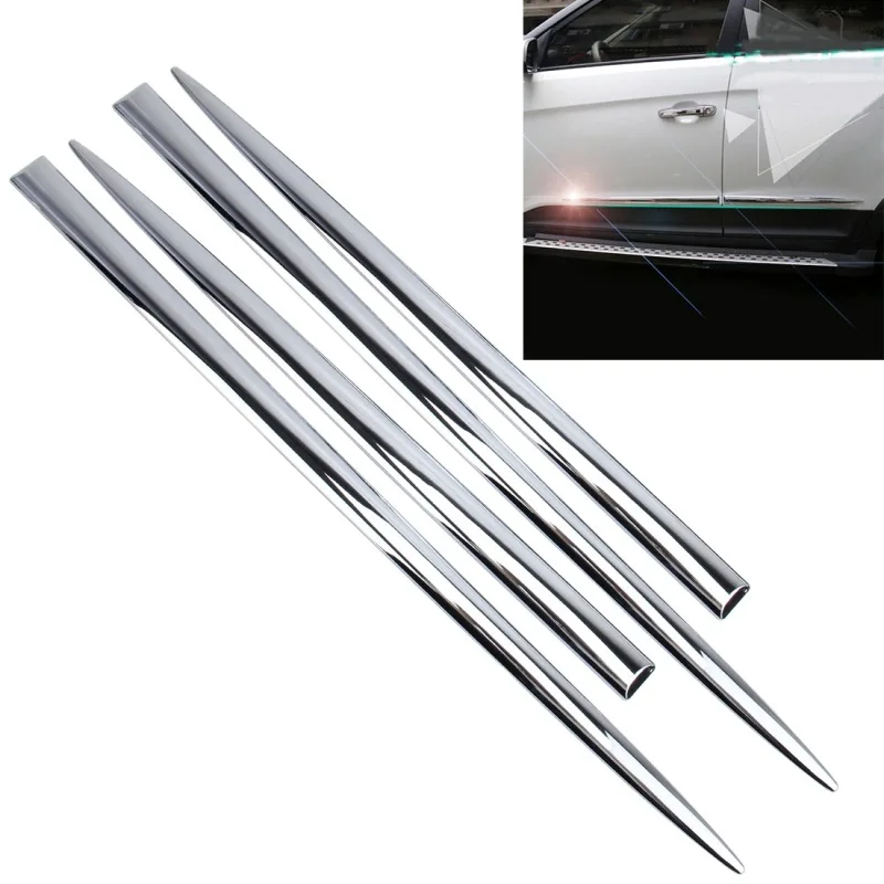 

Four Car Door Metal Cladding (Silver)