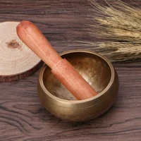Tibetan Buddhism Singing Bowl Hand Hammered Yoga Copper Chakra Meditation Gift High quality Drop ship 1