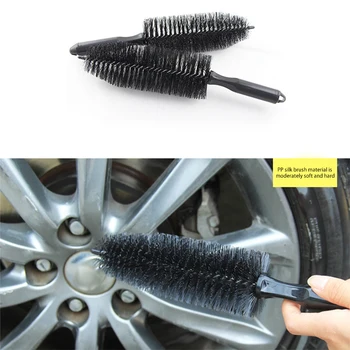 

Onever Wheel Cleaner Exhaust Pipe Cleaning Tool Car Tire Cleaning Brush Rim Brushes Vehicle Auto Maintenance Tools