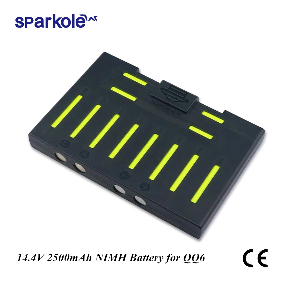 Sparcole 14 4 V 2500mAh NIMH батарея для Cleanmate QQ6 QQ6S Вакуумная Чистка робота пылесоса QQ6|robot vacuum