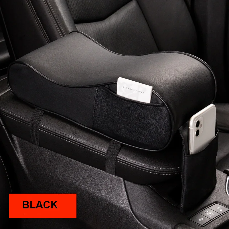 Cuscinetto centrale per aumentare l'altezza per la scatola del bracciolo dell'auto, universale per interni dell'auto, bracciolo in cotone memory, prodotto decorativo per auto  34
