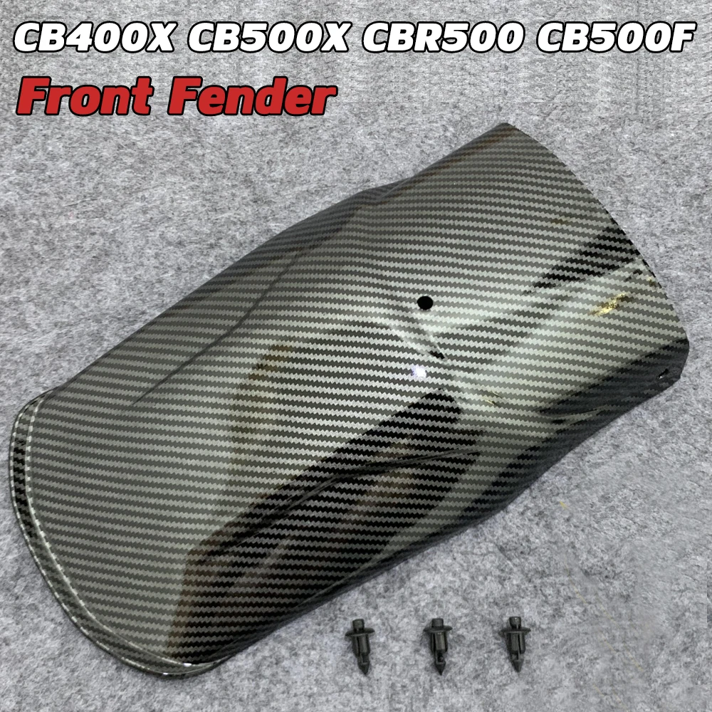 

CB500X Front Fender Extension Mudguard Extender Tire Hugger Cover For HONDA CB400X CBR500 2019 2020 2021 CB500F Accessories Moto