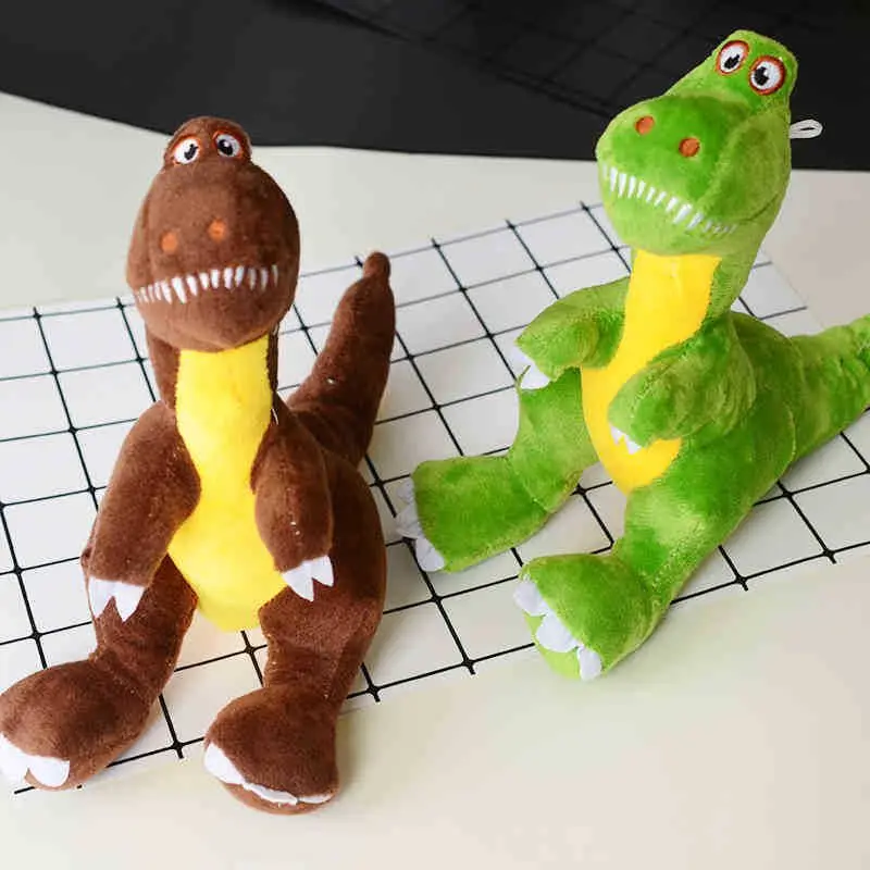Интерактивная пищащая игрушка для питомца игрушка Жевательная кукла собака укусаемые жевательные Мультяшные милые игрушки плюшевый динозавр, игрушка, упражняющая игрушка