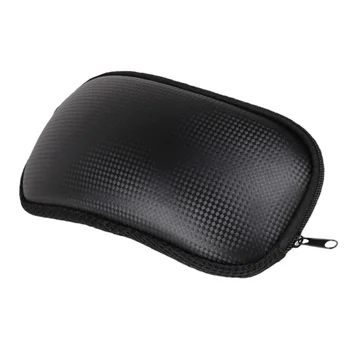 

Portable Zipper Eye Glasses Sunglasses Leather Case Eyerwear Protector Box