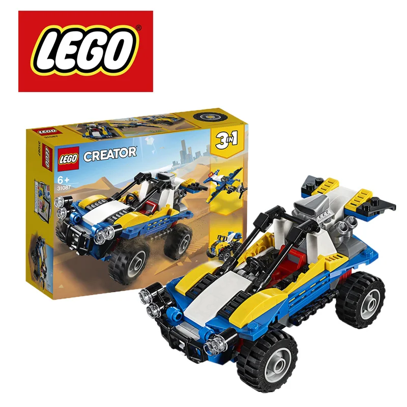 

Genuine LEGO Creator 3in1 Dune Buggy 31087 Building Kit (147 Piece/set) Deserted buggy Lego Building Blocks DIY Educational Toys