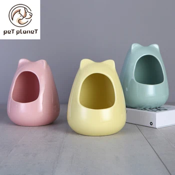 

Pet Drinking Bottle Slient Practical Automatic Ceramic Dispenser Waterer For Guinea Pig Hamster Hedgehog Small Pets