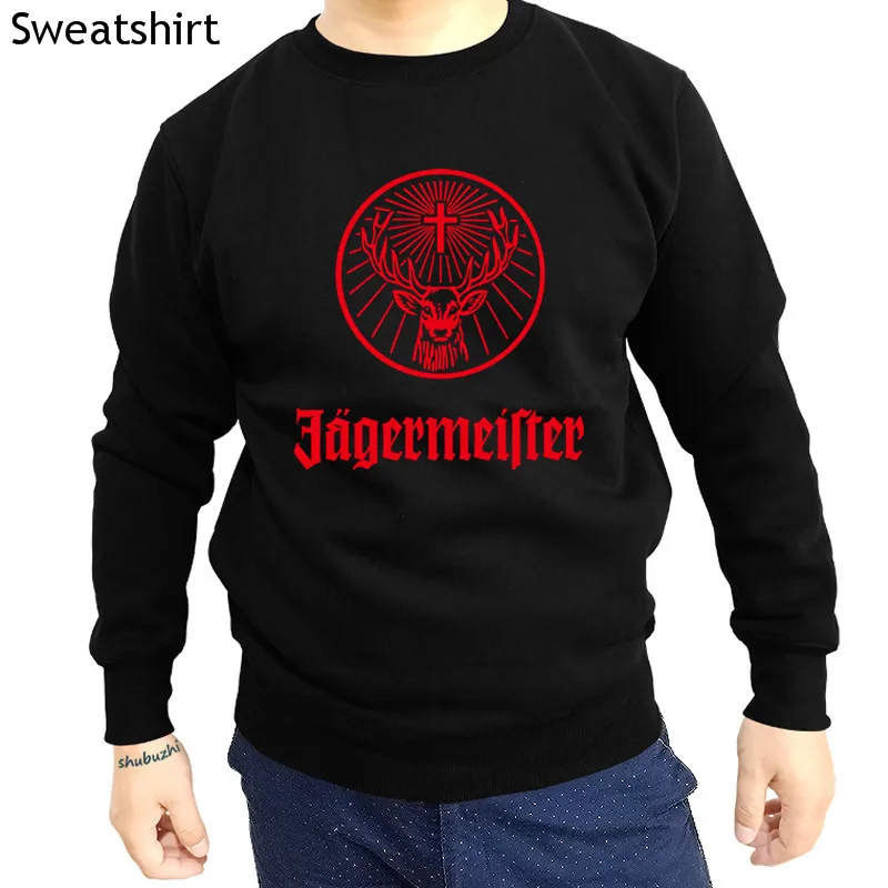 Толстовка Jagermeister мужская с немецким логотипом хлопковый свитшот Новая мода из